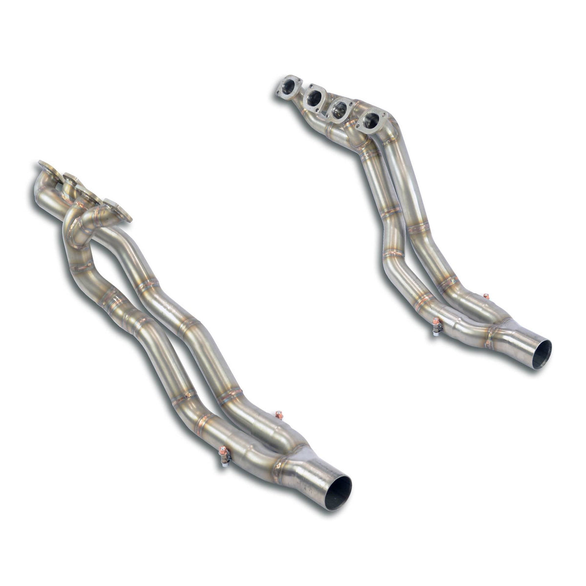 Collecteurs Droit - Gauche Supersprint pour BMW E46 - Tous les modèles (Pour conversion moteur V8 m62 4.4i - 4.6i) - MS accessoires Auto
