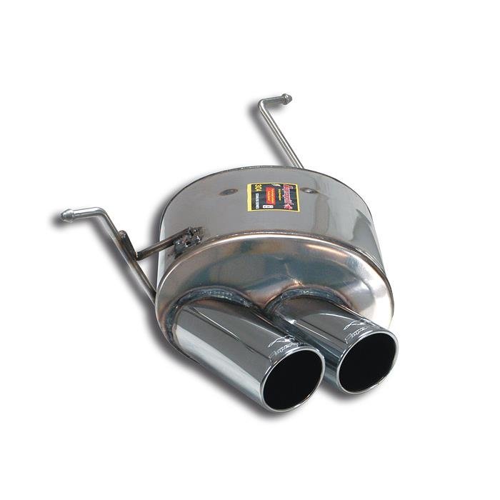 Silencieux d'échappement arrière Supersprint pour BMW E46/5 325ti Compact (Pour conversion moteur S54) - MS accessoires Auto