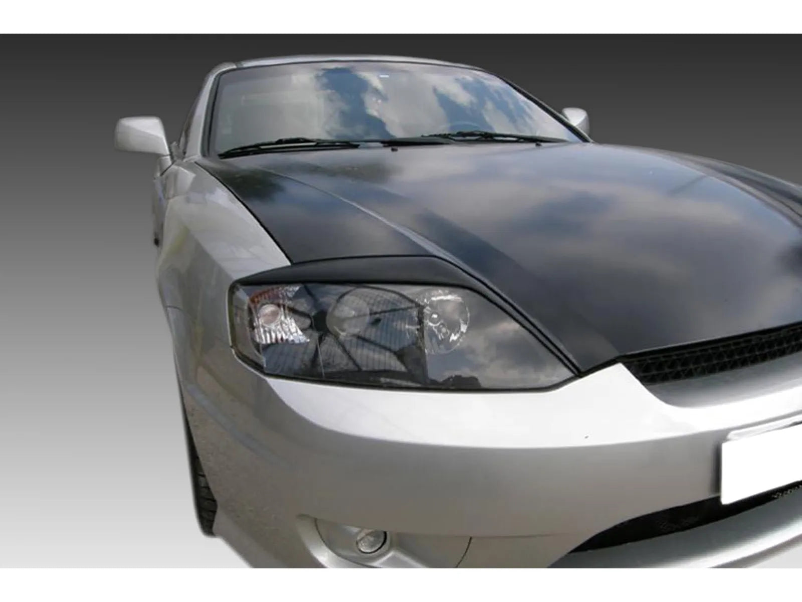 2 Scheinwerferblenden für Hyundai Coupé / Tuscani / Tiburon Mk2 (2002-2008)