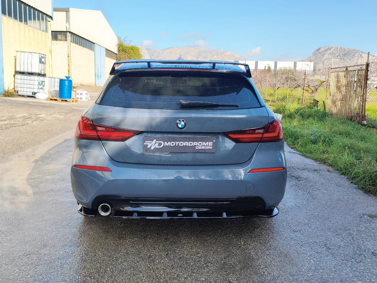 Lama paraurti posteriore per BMW Serie 1 F40