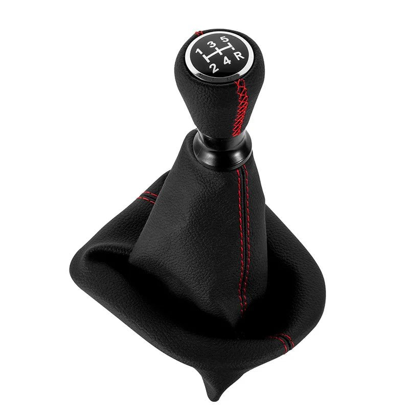 Pommeau de levier de vitesses à 5 rapports avec soufflet de protection pour CITROEN Saxo/Xsara/Xantia/C2 / C3 Pluriel/ C3 Picasso / C4/ C4 Picasso/ C4(B7) DS4/ Berlingo (B9)/ C4L - MS accessoires Auto