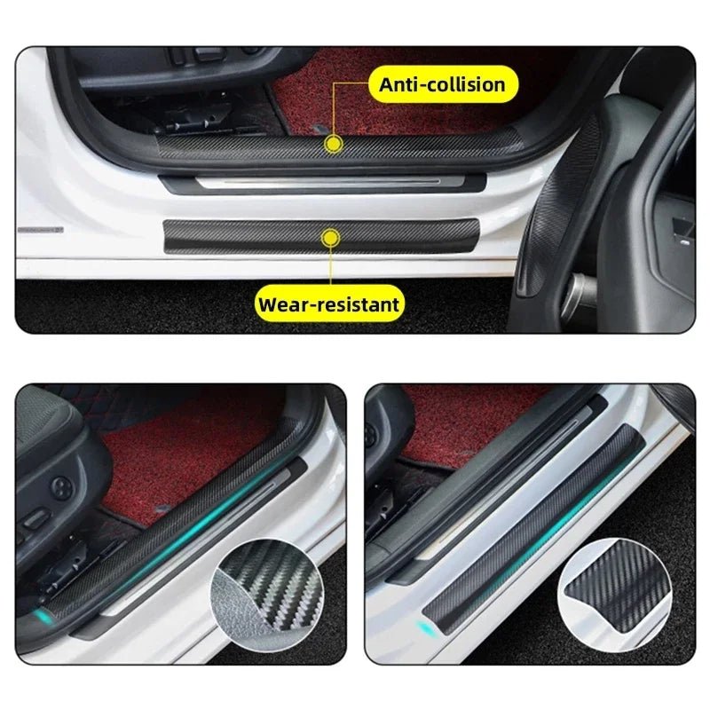 Bande de protection adhésive en nano - fibre de carbone ( matt ) pour intérieurs ou extérieurs de voiture – Film de protection à poser soi - même, imperméable pour Audi, BMW, Renault, Peugeot, Citroen, Alfa romeo, Fiat - MS accessoires Auto