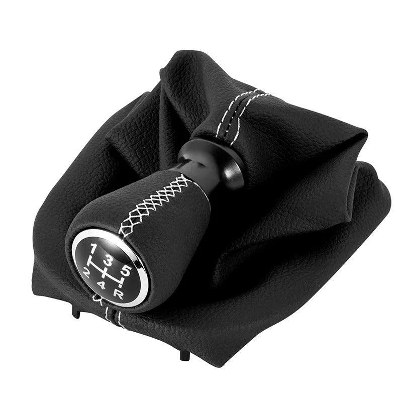 Pommeau de levier de vitesses à 5 rapports avec soufflet de protection pour CITROEN Saxo/Xsara/Xantia/C2 / C3 Pluriel/ C3 Picasso / C4/ C4 Picasso/ C4(B7) DS4/ Berlingo (B9)/ C4L - MS accessoires Auto