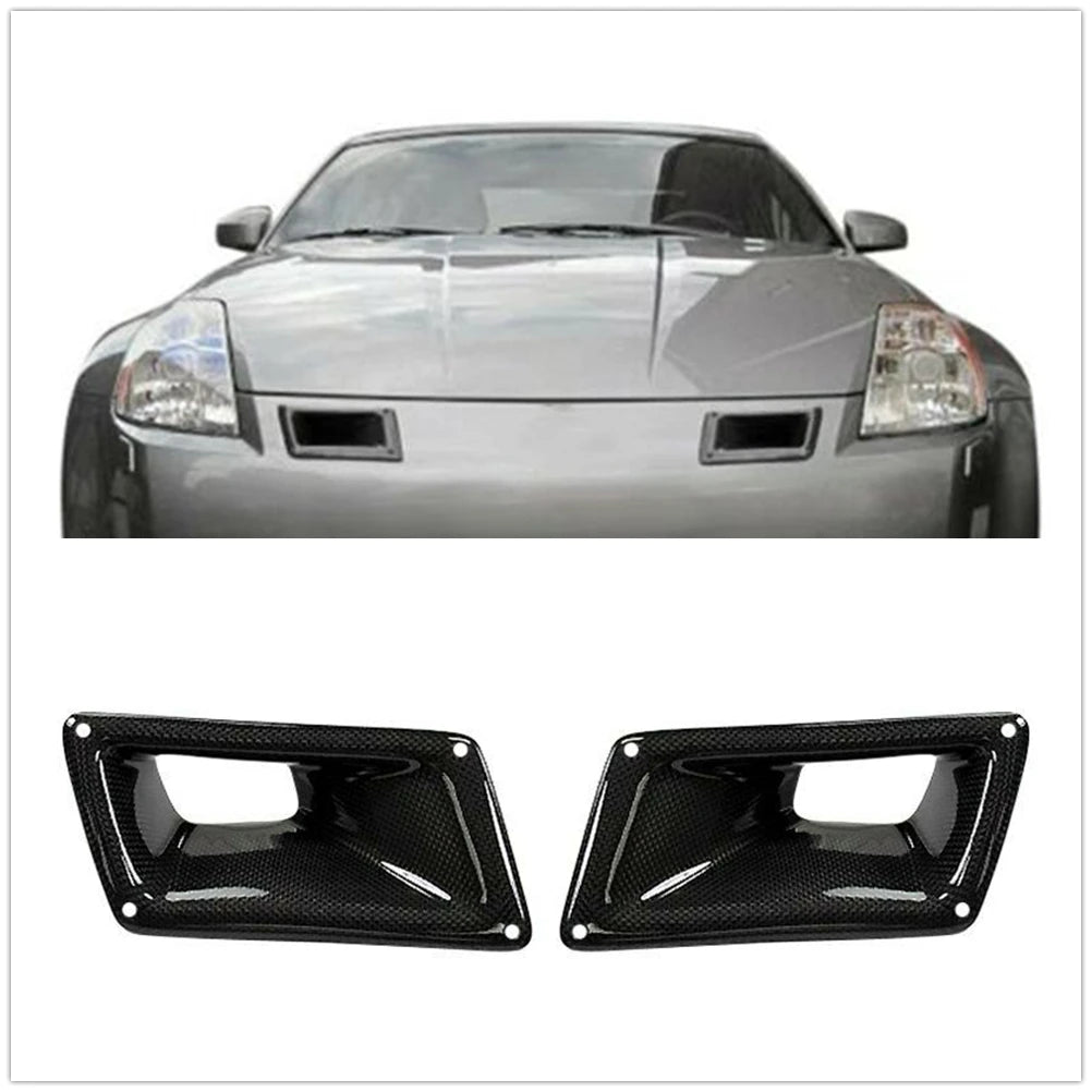 Carbon fiber air intake frames for Nissan 350Z Z33 2003-2009