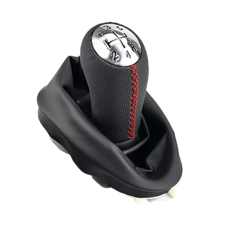Pommeau de levier de vitesses à 5 rapports avec soufflet de protection pour Renault Clio 2, Clio 3, Mégane 2, Scénique 2, Kangoo - MS accessoires Auto
