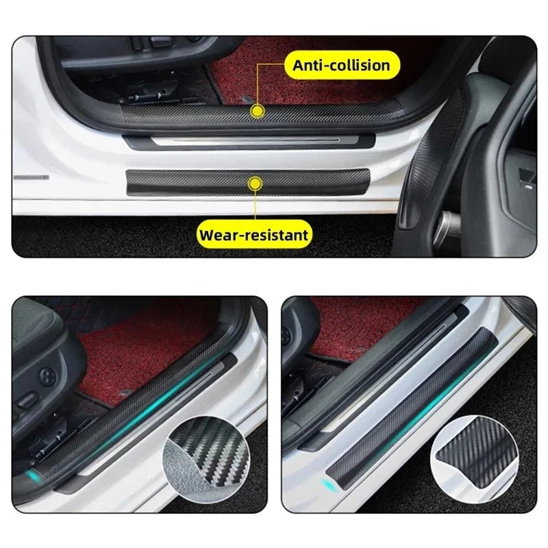 Bande de protection adhésive en nano - fibre de carbone ( matt ) pour intérieurs ou extérieurs de voiture – Film de protection à poser soi - même, imperméable pour Audi, BMW, Renault, Peugeot, Citroen, Alfa romeo, Fiat - MS accessoires Auto