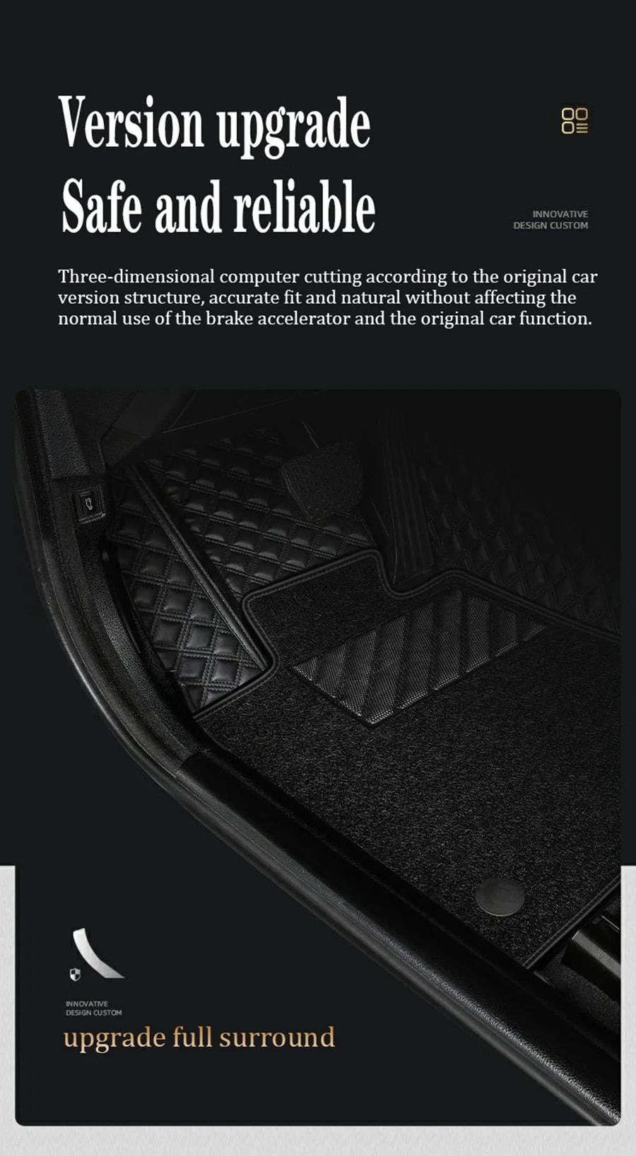 Tapis de sol sur mesure pour Hyundai Coupé Tuscani 2002 - 2009 - Hyundai Coupé Genesis 2009 - 2016