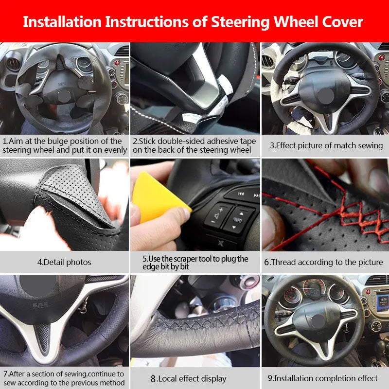Lenkradbezug aus Mikrofaserleder für Nissan 350Z (2003 - 2009)