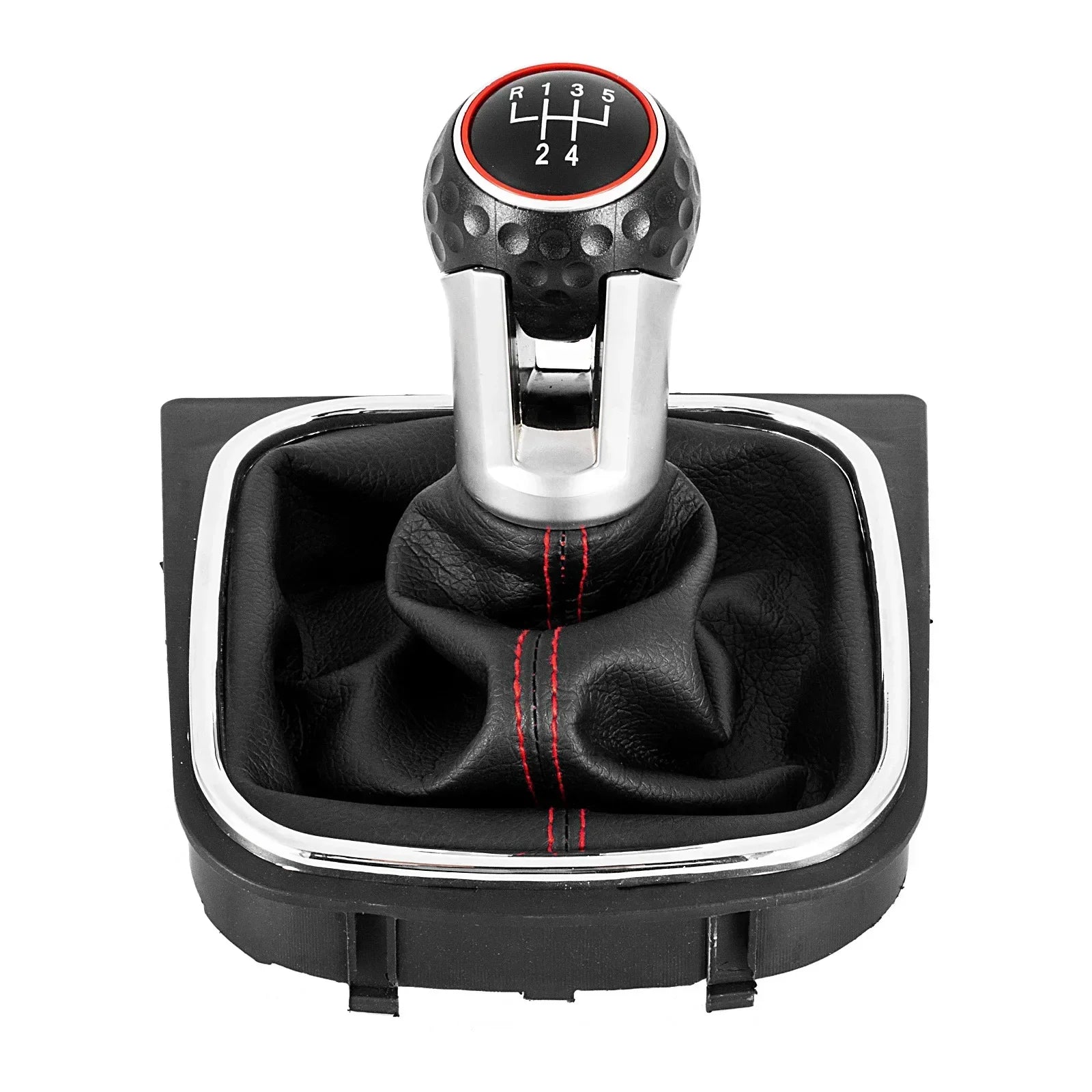 Pommeau de levier de vitesses avec soufflet de protection pour Volkswagen Golf 5 MK5, R32, GTD, GTI, Golf 6 MK6, R20 (2004-2013)