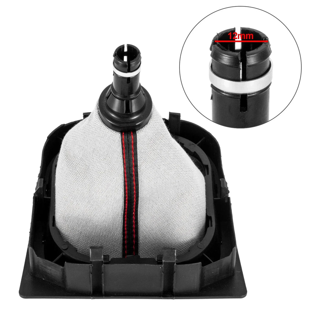 Gear shift knob with protective boot for Volkswagen Golf 5 MK5, R32, GTD, GTI, Golf 6 MK6, R20 (2004-2013)