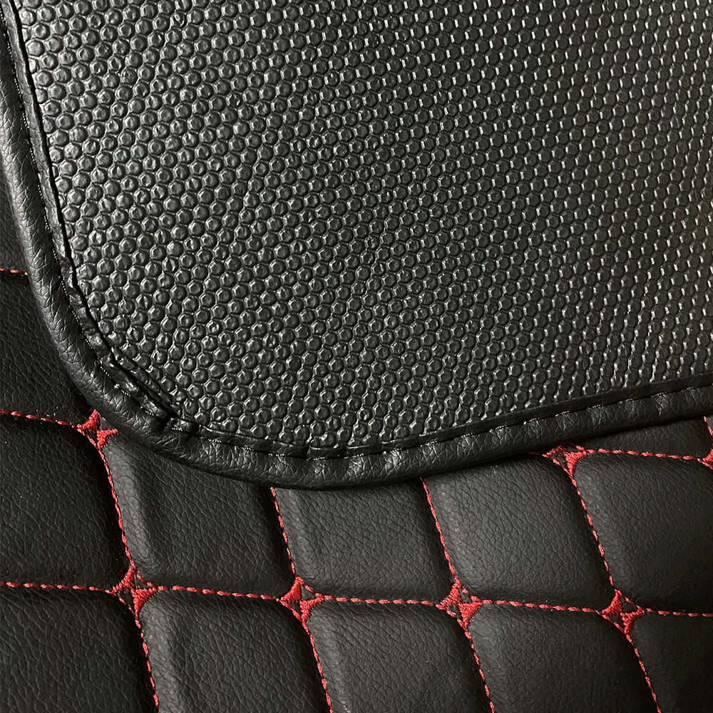 4 tapis de sol universels en cuir PU pour conduite à gauche pour Audi, BMW, Renault, Peugeot, Citroen, Alfa romeo, Fiat, Ford, Honda, Hyundai, Mazda, Mercedes, Mini, Mitsubishi, Nissan, Opel, Porsche, Toyota, Volkswagen