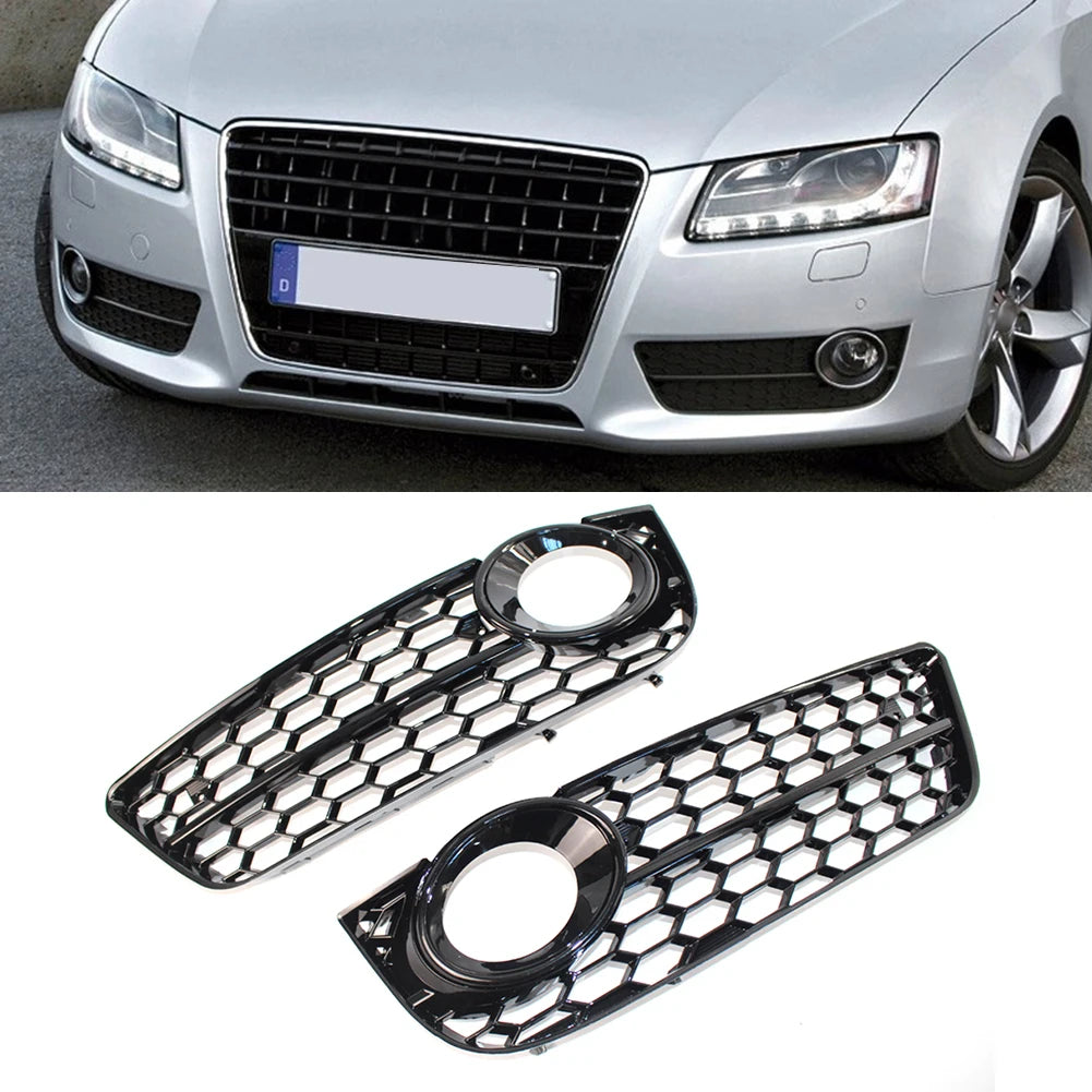 Griglie fendinebbia a nido d'ape per Audi A5 Coupé/Sportback 2008 - 2011 8T0807682 8T0807681