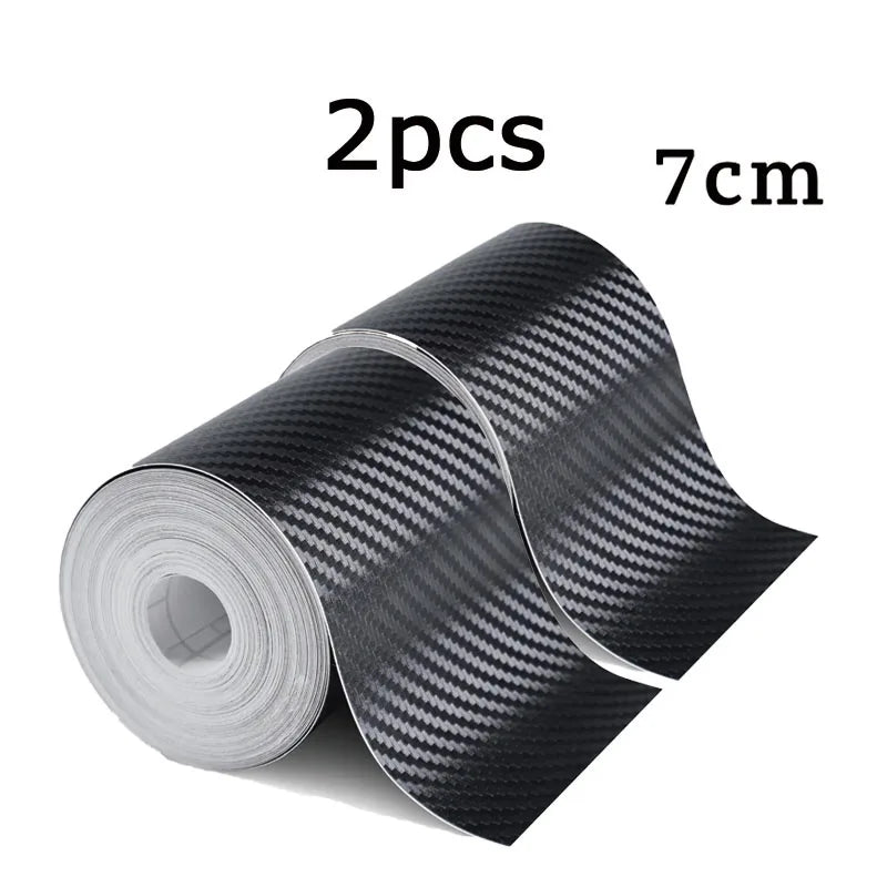 Bande de protection adhésive en nano - fibre de carbone ( matt ) pour intérieurs ou extérieurs de voiture – Film de protection à poser soi - même, imperméable pour Audi, BMW, Renault, Peugeot, Citroen, Alfa romeo, Fiat - MS accessoires Auto