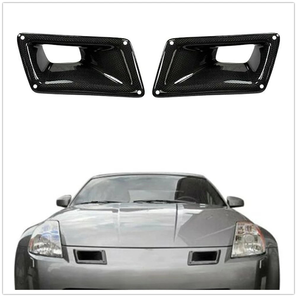Carbon fiber air intake frames for Nissan 350Z Z33 2003-2009