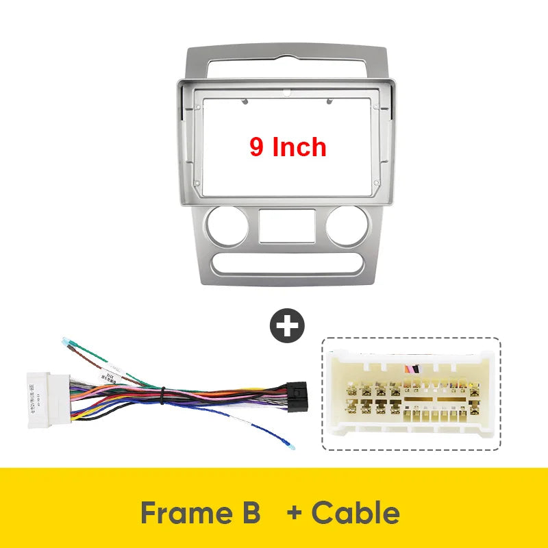 9-inch Android Dashboard Frame for Hyundai Coupe 2002 - 2006