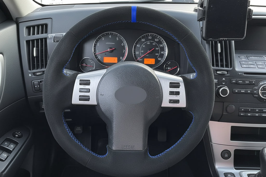 Lenkradbezug aus Mikrofaserleder für Nissan 350Z (2003 - 2009)