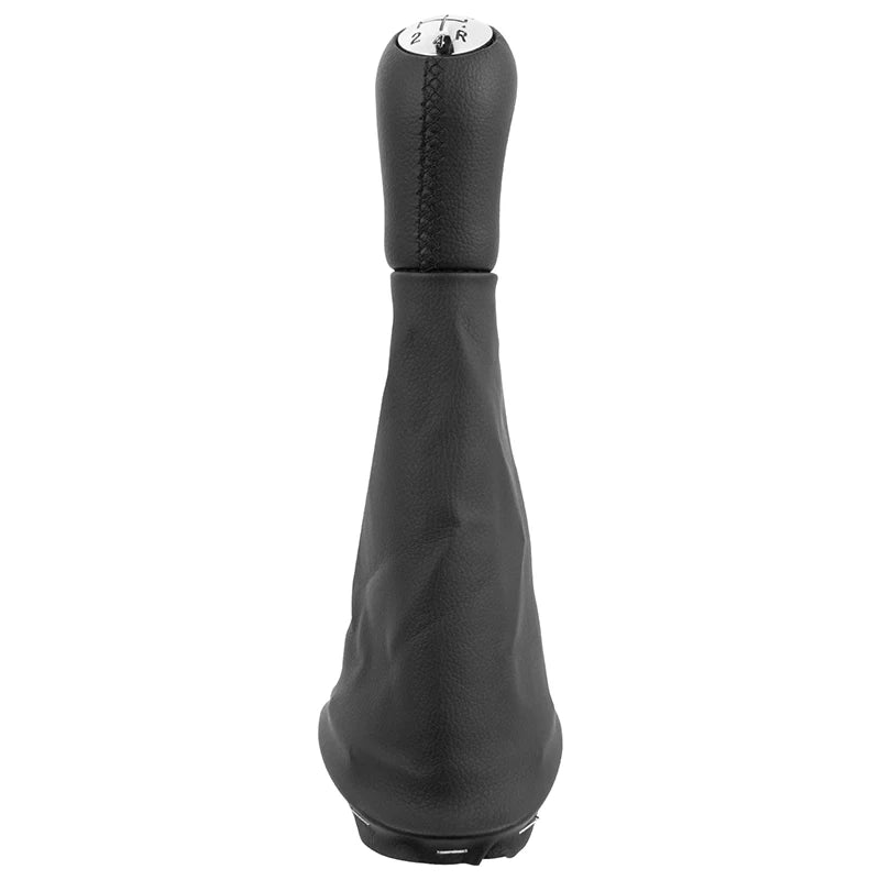 Pommeau de levier de vitesses à 5 rapports avec soufflet de protection pour Renault Clio 2, Clio 3, Mégane 2, Scénique 2, Kangoo - MS accessoires Auto