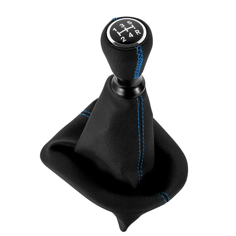 Pommeau de levier de vitesses à 5 rapports avec soufflet de protection pour CITROEN Saxo/Xsara/Xantia/C2 / C3 Pluriel/ C3 Picasso / C4/ C4 Picasso/ C4(B7) DS4/ Berlingo (B9)/ C4L - MS accessoires Auto