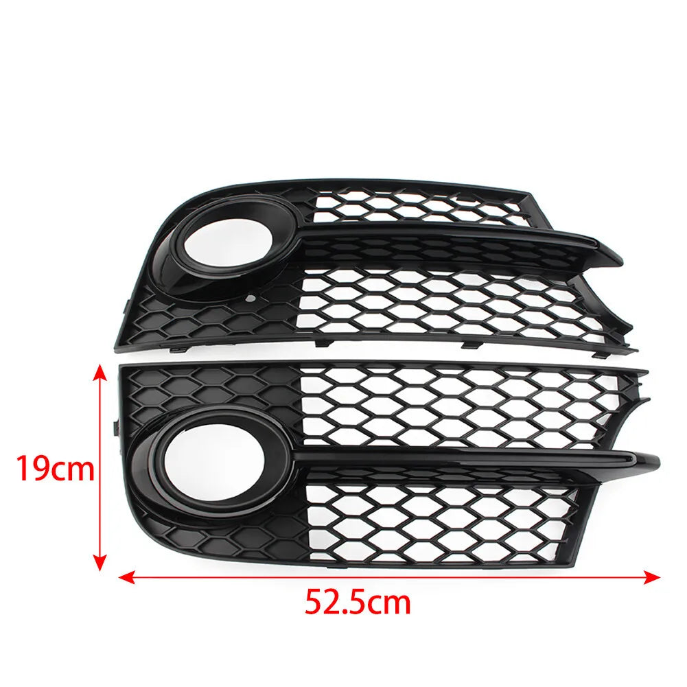 Grilles de phares antibrouillard en nid d'abeille pour Audi TT MK2 S-Line TTS 2011-2014