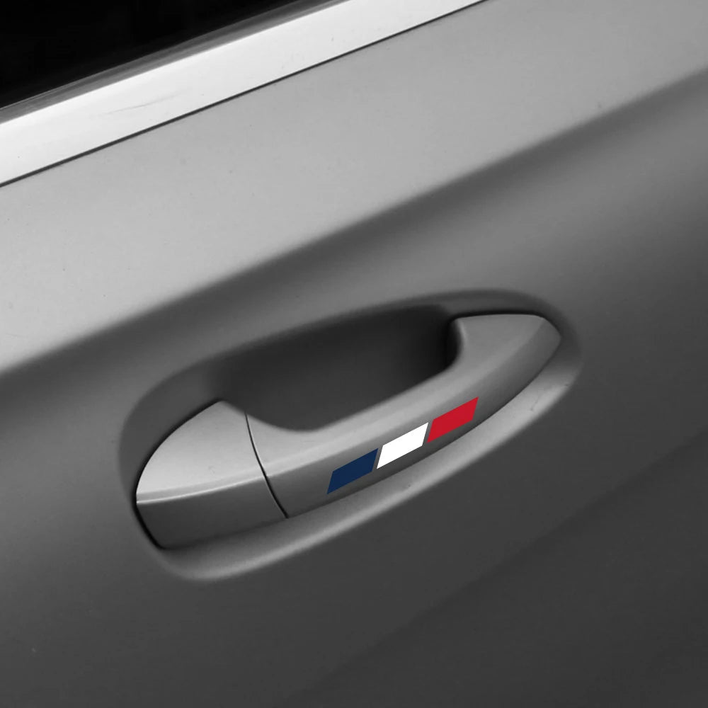 4 Decorative Stickers for Peugeot 3008, 5008, 2008, 106, 107, 108, 205, 206, 207, 208, RCZ, 301, 306, 307, 308, 508, 406, 407, 408, 807, 4007
