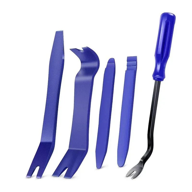 Kit d'outils pour le démontage d'accessoires automobiles pour Audi, BMW, Renault, Peugeot, Citroen, Alfa romeo, Fiat, Ford, Honda, Hyundai, Mazda, Mercedes, Mini, Mitsubishi, Nissan, Opel, Porsche, Toyota, Volkswagen, Seat - MS accessoires Auto