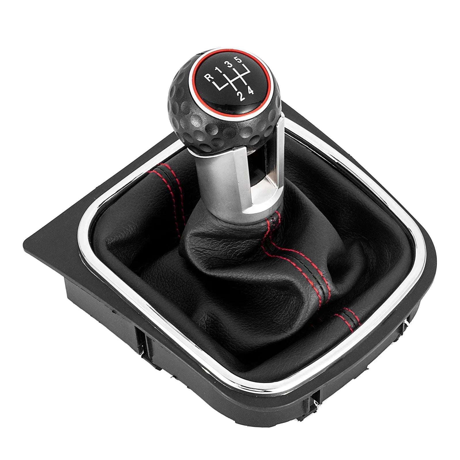 Pommeau de levier de vitesses avec soufflet de protection pour Volkswagen Golf 5 MK5, R32, GTD, GTI, Golf 6 MK6, R20 (2004-2013)