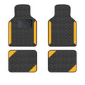 4 tapis de sol universels en cuir PU pour conduite à gauche pour Audi, BMW, Renault, Peugeot, Citroen, Alfa romeo, Fiat, Ford, Honda, Hyundai, Mazda, Mercedes, Mini, Mitsubishi, Nissan, Opel, Porsche, Toyota, Volkswagen