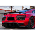 Aileron de coffre en fibre de Carbone GT pour Audi R8 Coupé phase 2 2017-2024 - MS accessoires Auto