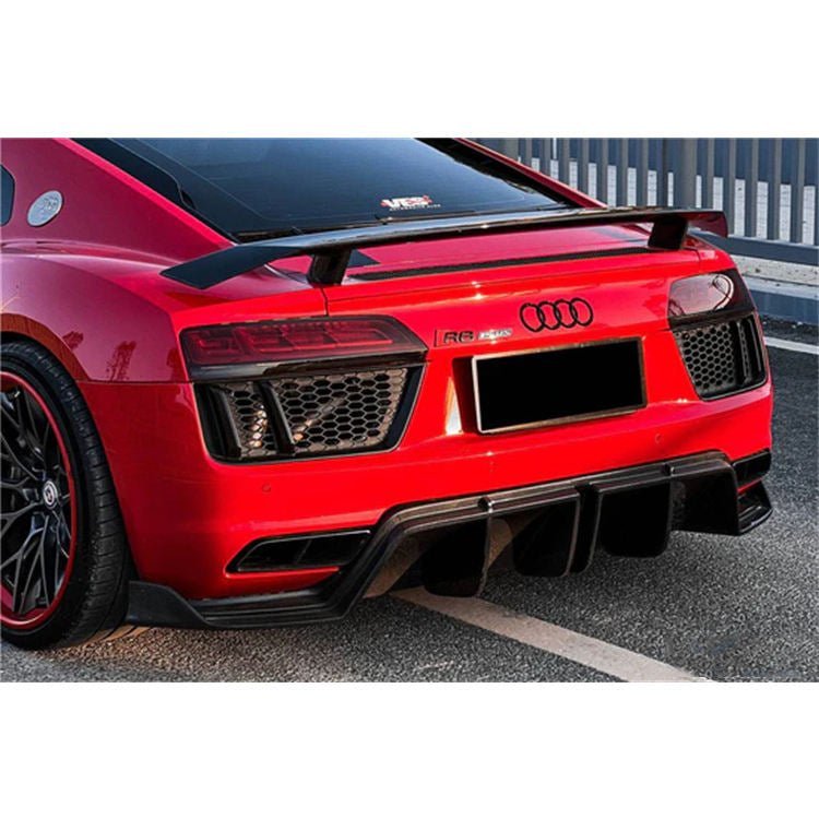 Aileron de coffre en fibre de Carbone GT pour Audi R8 Coupé phase 2 2017-2024 - MS accessoires Auto