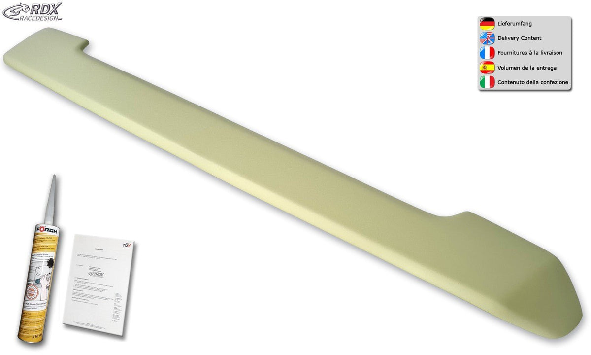 Aileron de toit RDX pour CITROEN Berlingo, PEUGEOT Partner & Rifter, OPEL Combo, TOYOTA ProAce City - MS accessoires Auto