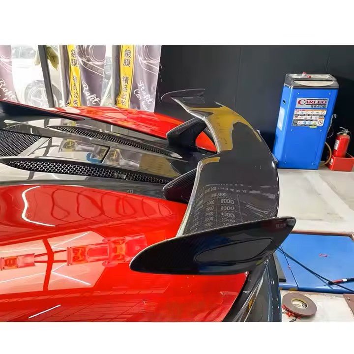 Aileron Spoiler McLaren 540C 570S 600LT 2016-2020 en fibre de Carbone brillante - MS accessoires Auto
