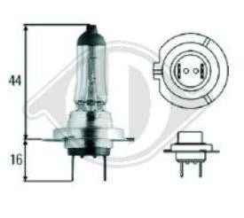 Ampoule de phare H7 12v Diederichs LID10138 pour MERCEDES-BENZ, LOTUS, FIAT, ABARTH, ALFA ROMEO, ALPINA, AUDI, BENELLI, BMW, CHEVROLET, CHRYSLER, CITROËN, FORD, HONDA, HYUNDAI, IVECO, KIA,JAGUAR, LAND ROVER, MAZDA, LANCIA - MS accessoires Auto