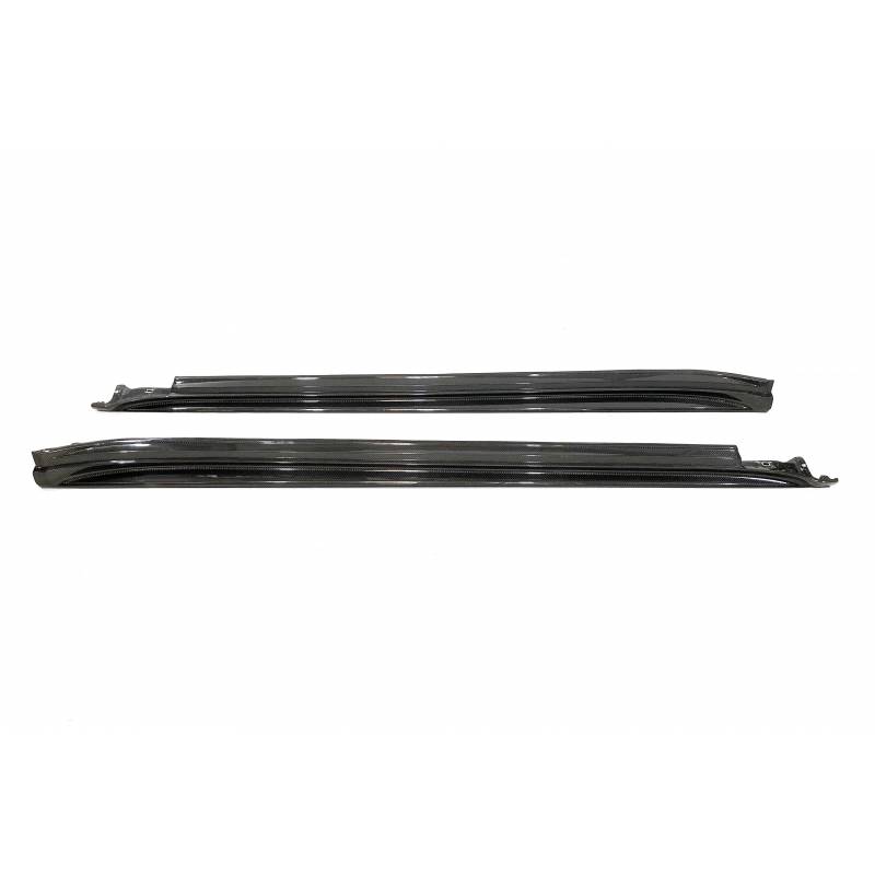 Bas de caisse Jeu de Jupes Porsche Panamera 971 Carbone - MS accessoires Auto