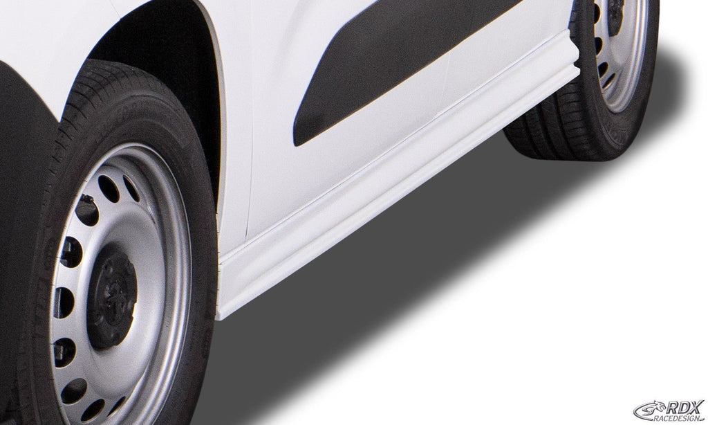 Bas de caisse droit / gauche pour CITROEN Berlingo, PEUGEOT Partner & Rifter, OPEL Combo, TOYOTA ProAce City (Type E, 2018+) "Edition" - MS accessoires Auto