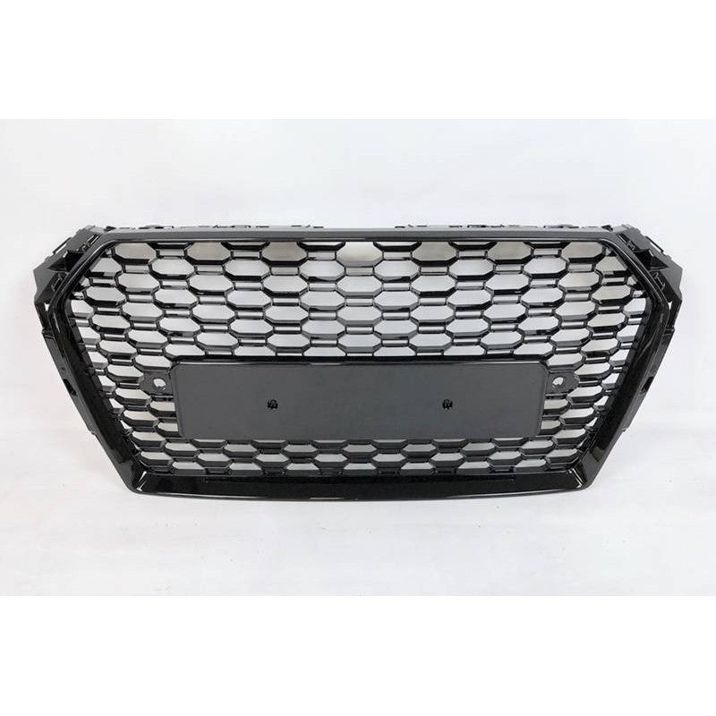 Frontgrill für Audi A4 im RS4 B9 Look 2016 Schwarz