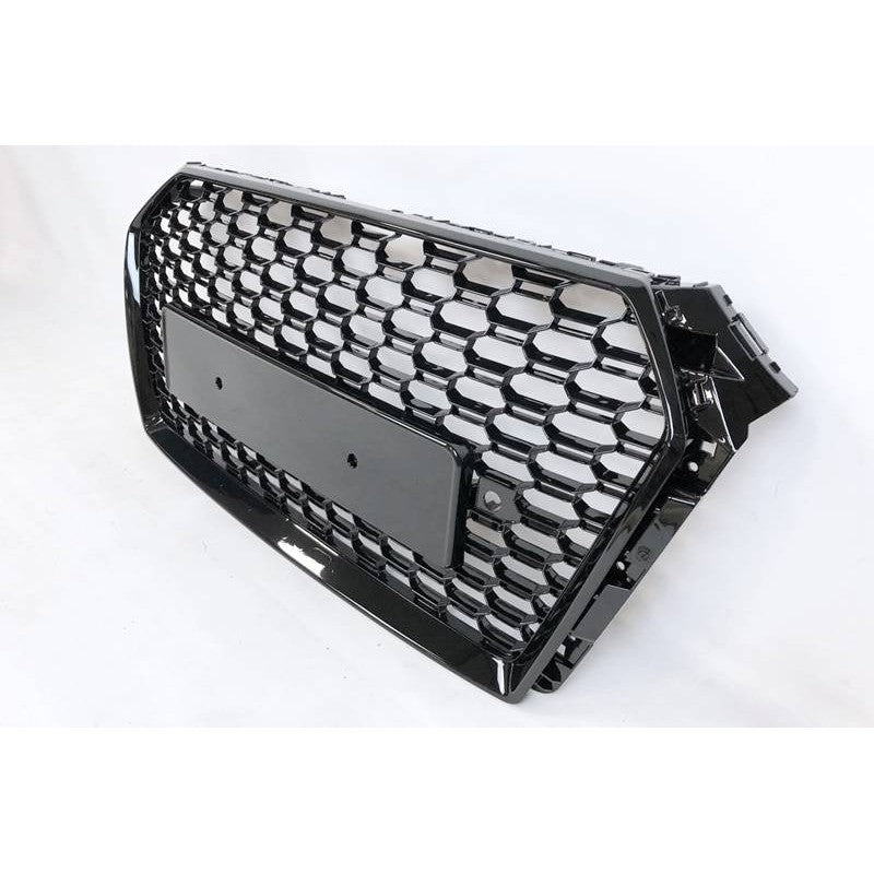 Frontgrill für Audi A4 im RS4 B9 Look 2016 Schwarz