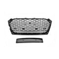 Grille de calandre pour Audi A5 2017 Look RS5 Noire