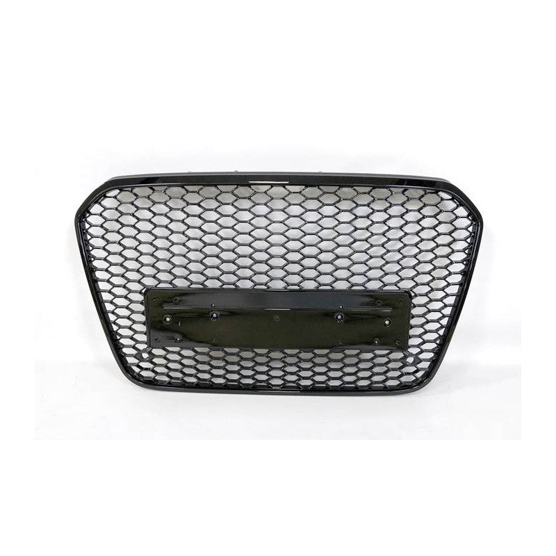 Grille de calandre pour Audi A6 11-15 C7 Look RS6 Noire