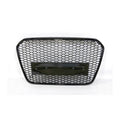 Grille de calandre pour Audi A6 11-15 C7 Look RS6 Noire
