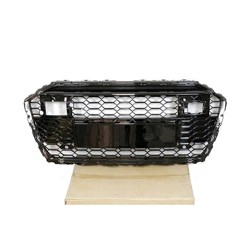 Grelha dianteira para AUDI A6 2020 C8 Look RS6 Preto
