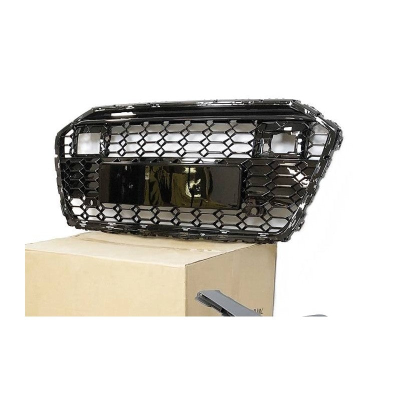 Grelha dianteira para AUDI A6 2020 C8 Look RS6 Preto