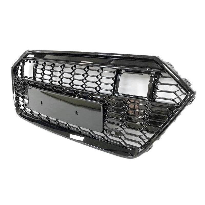 Frontgrill Audi A7 2020 im RS7 ACC Voll Schwarz Look