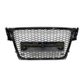 Grelha dianteira preta para Audi A4 Look RS4 B8 2009-2012