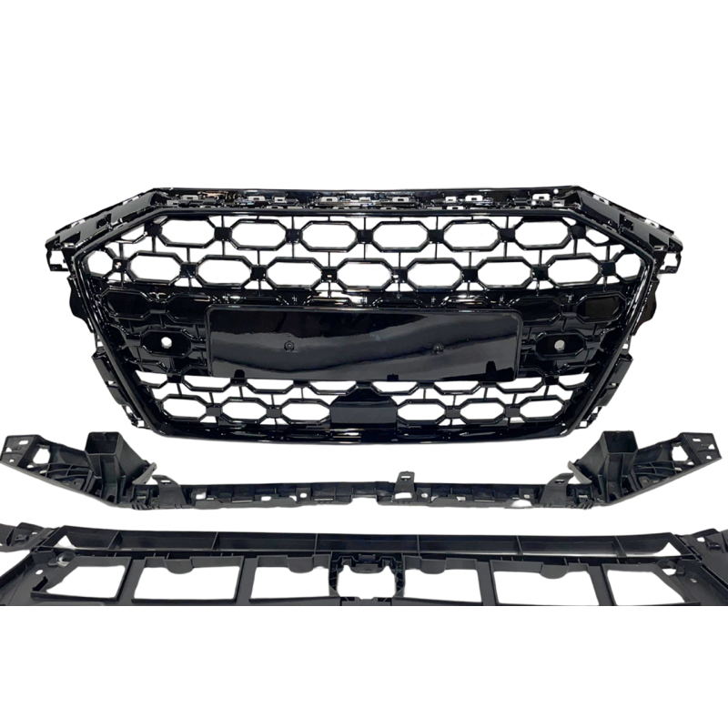 Grelha dianteira para Audi A3 2021+ Look RS3 Preto