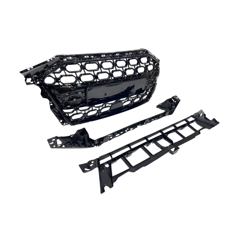 Grelha dianteira para Audi A3 2021+ Look RS3 Preto