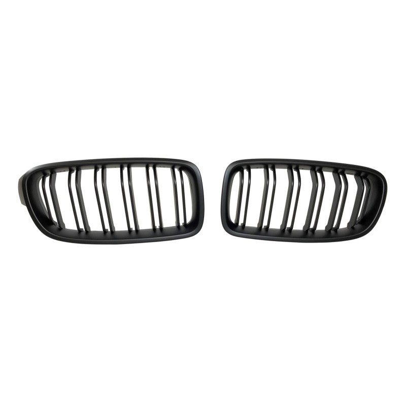 Frontgrill für BMW F30 Look M4 Matt Schwarz