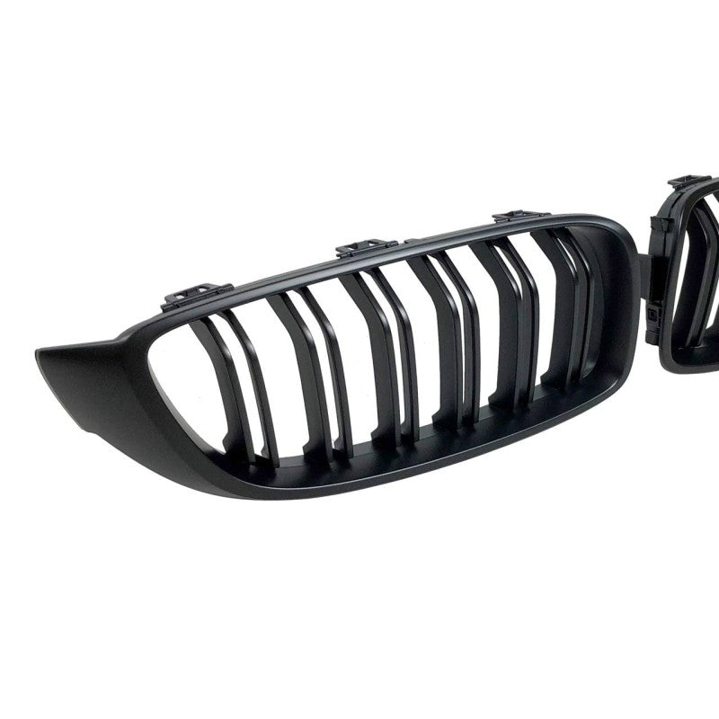 Frontgrill BMW F32 / F33 / F36 Look M4 Matt Schwarz
