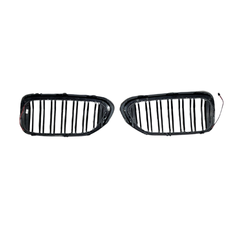 Vordere Kühlergrill für BMW G30 / G31 LED Hochglanz Schwarz  