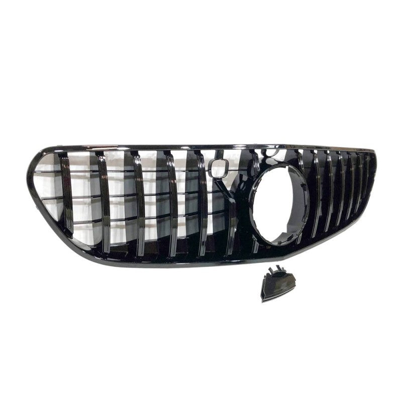 Front Grille for Mercedes C217 S COUPE 2018-2020 Full Black GT Look