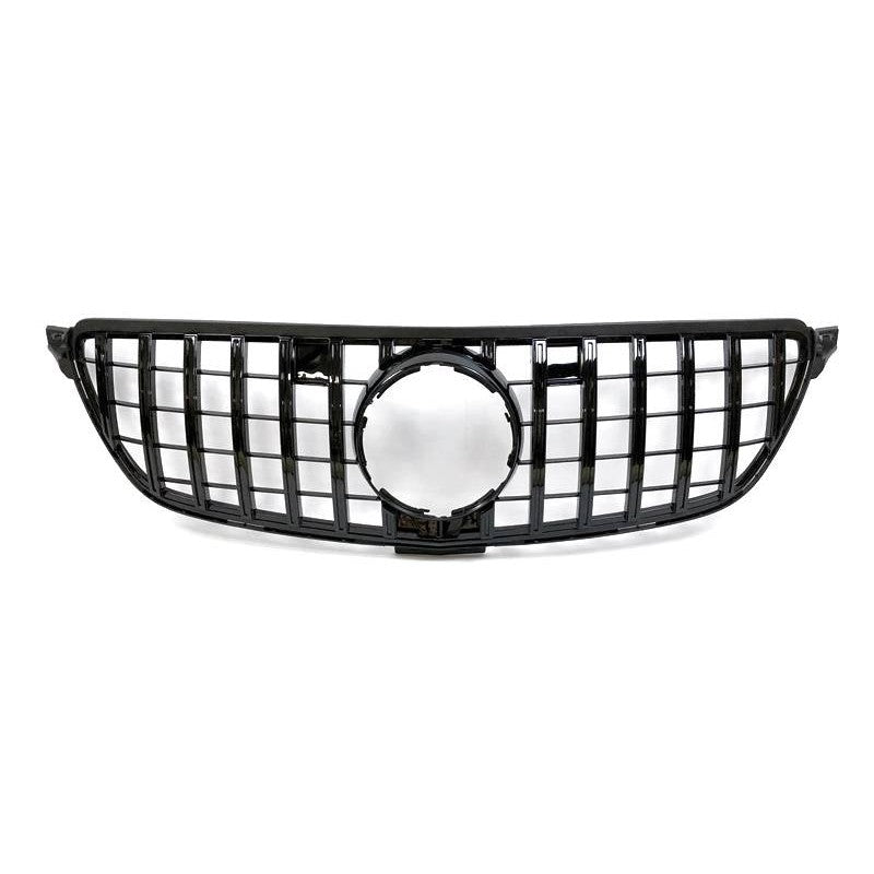 Frontgrill für Mercedes C292 2014-2018 GT-Look komplett schwarz